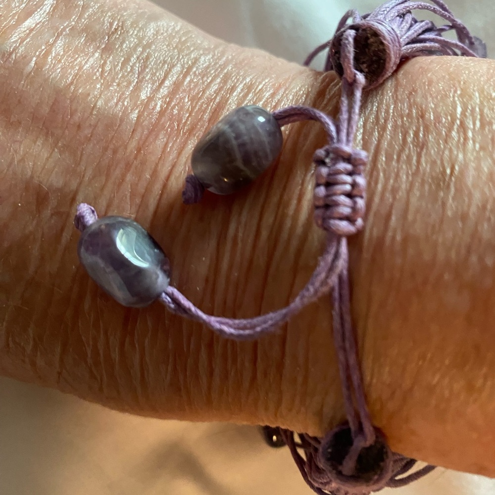 Purple amethyst Bracelet Artistic Jewelry - Picture 4 of 8